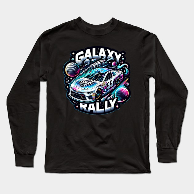 Nascar Super Galaxy Rally Long Sleeve T-Shirt by elegantelite